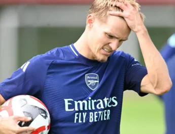 Cedera Martin Odegaard Mulai Pulih