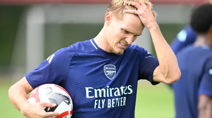 Cedera Martin Odegaard Mulai Pulih