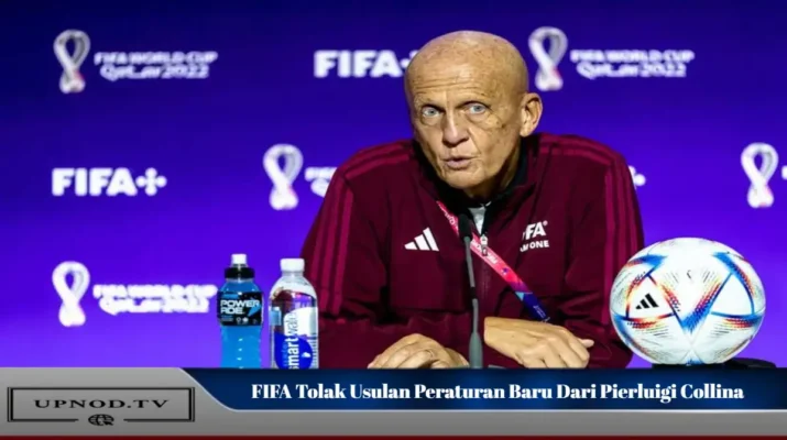 FIFA Tolak Aturan Pierluigi Collina