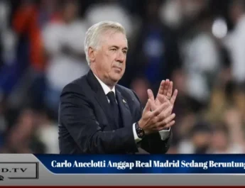 Real Madrid Sedang Beruntung