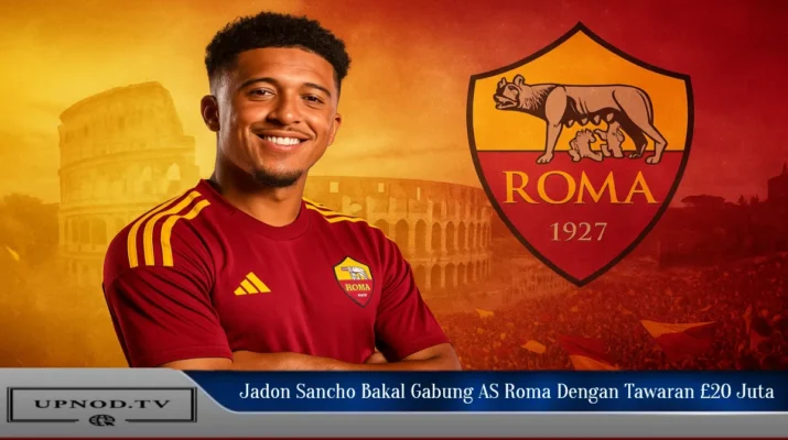 Jadon Sancho Gabung AS Roma