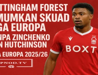 Nottingham Forest Skuad Liga Europa