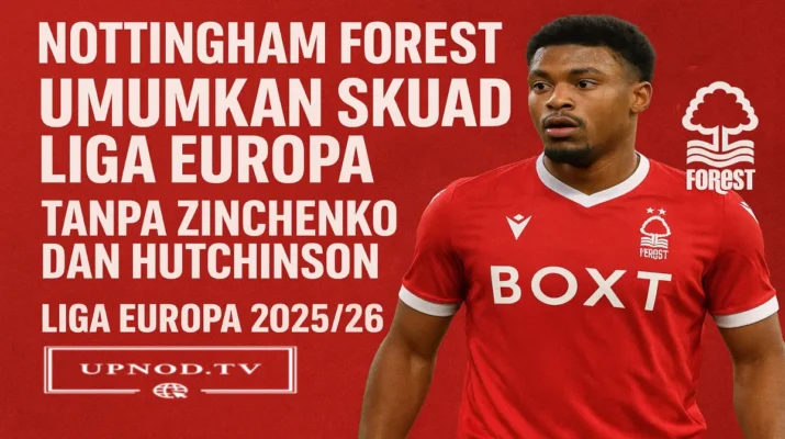 Nottingham Forest Skuad Liga Europa